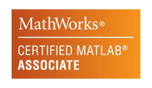 MathWorks certification badge