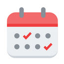 Calendar + icon