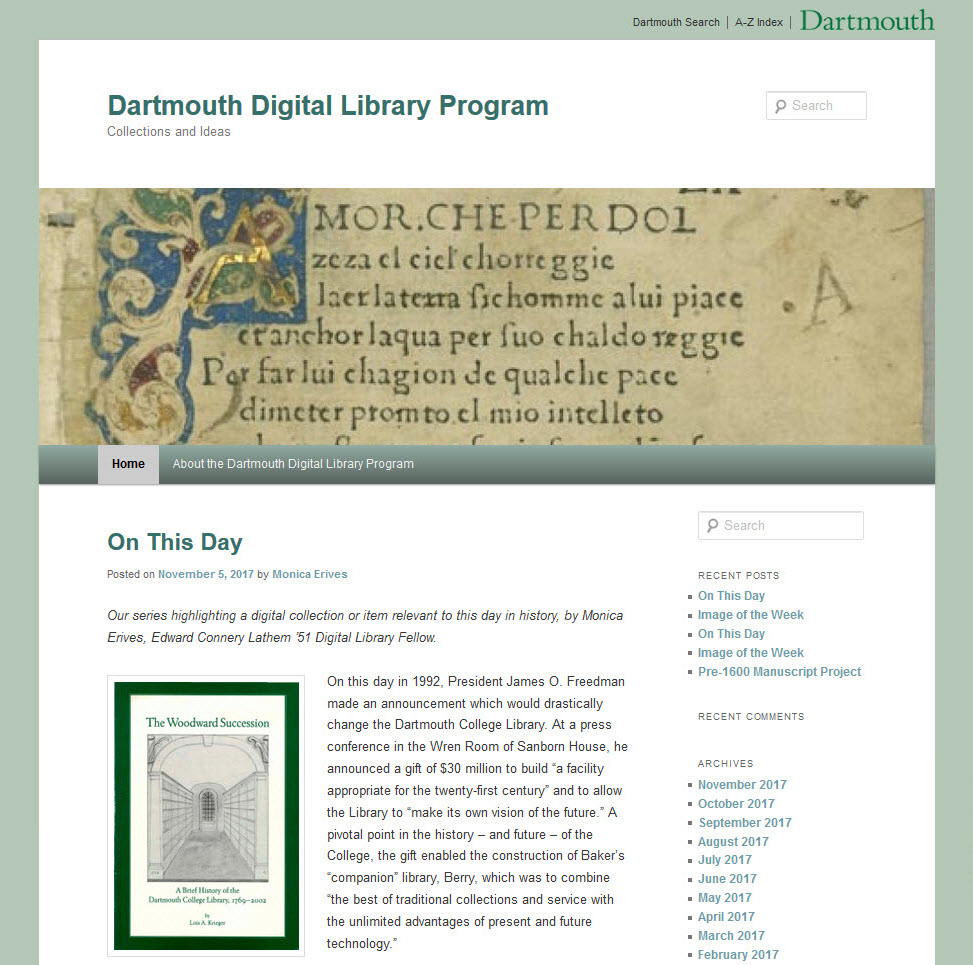 Digital Library Program screenshot