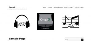OperaX website screenshot