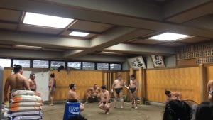 Morning Sumo practice