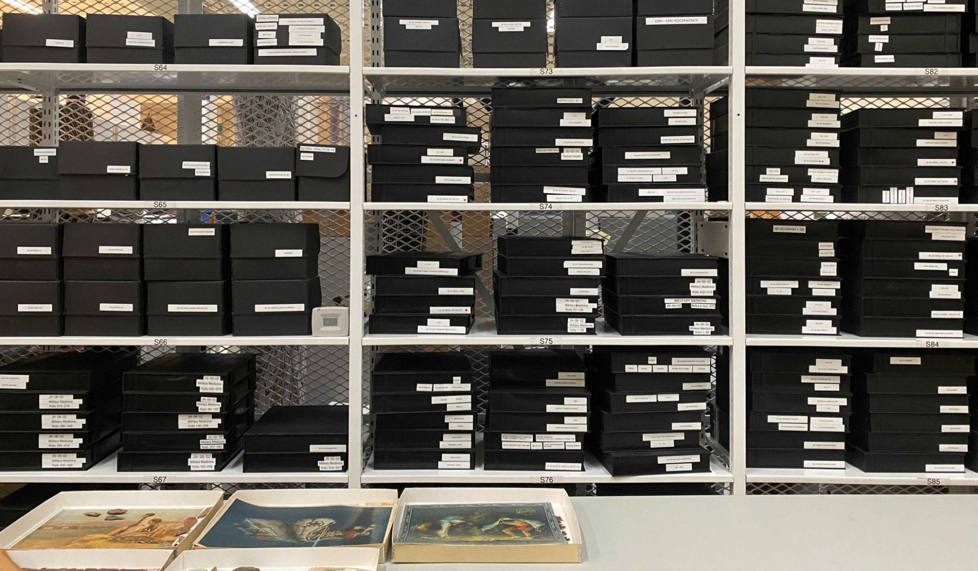 A look inside the Hood Museum of Art's archives.