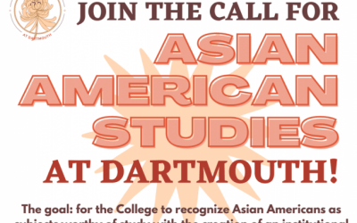 A Call for Asian American Studies at Dartmouth